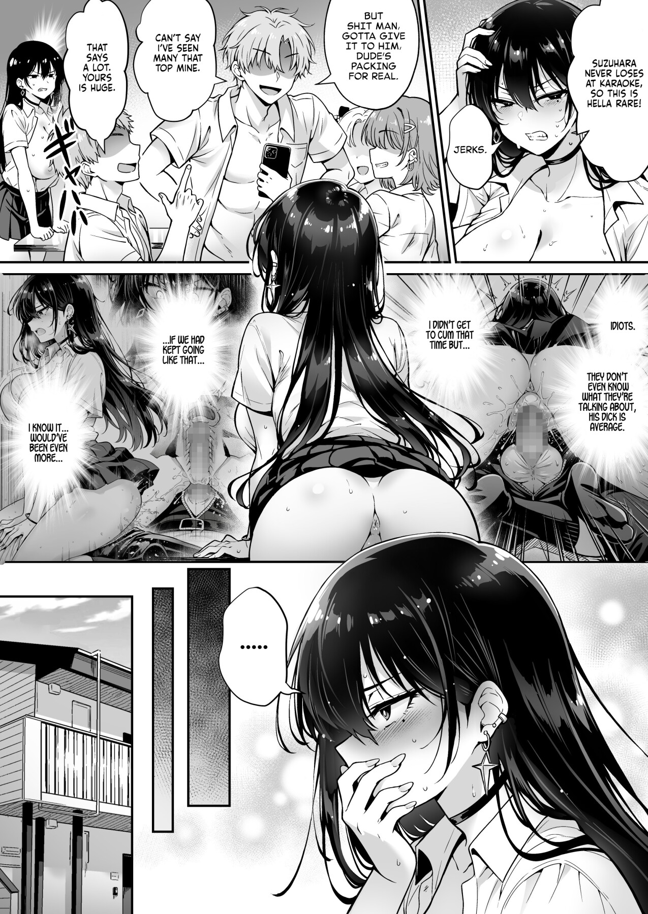 Hentai Manga Comic-A gyaru showed up at my place and stole my virginity.-Read-20